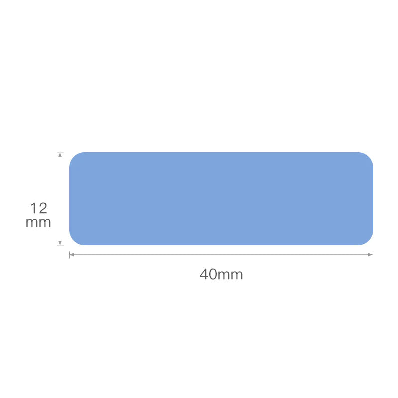 NIIMBOT • 1.2cm x 4cm • 160 labels • D11 / D101 / D110