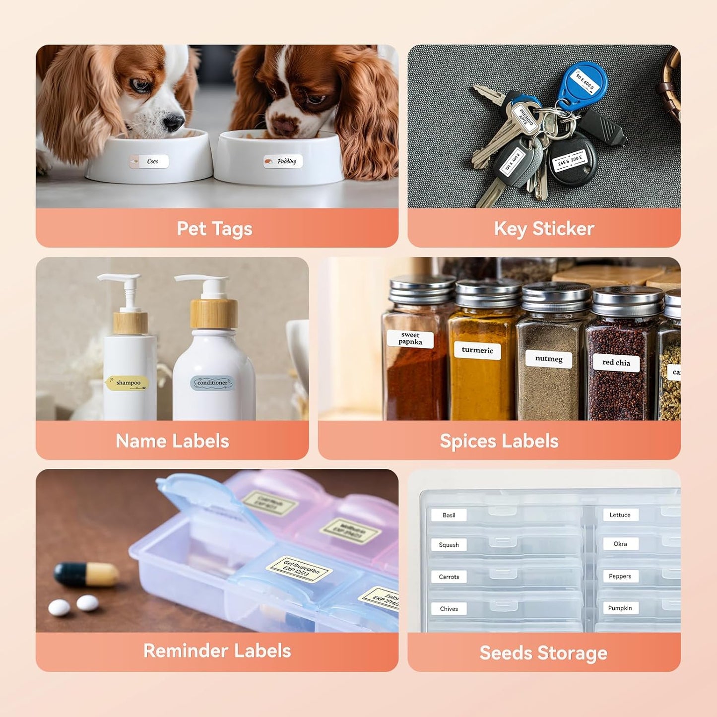 NIIMBOT D11 • Pink + Free roll of labels