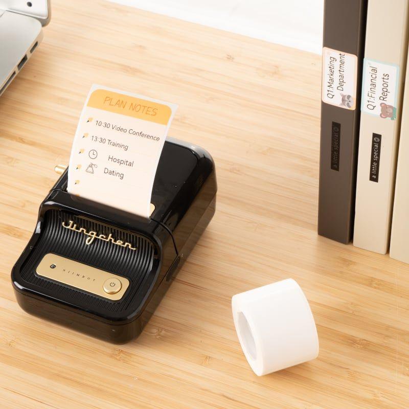 NIIMBOT B21 • Black + Free roll of labels