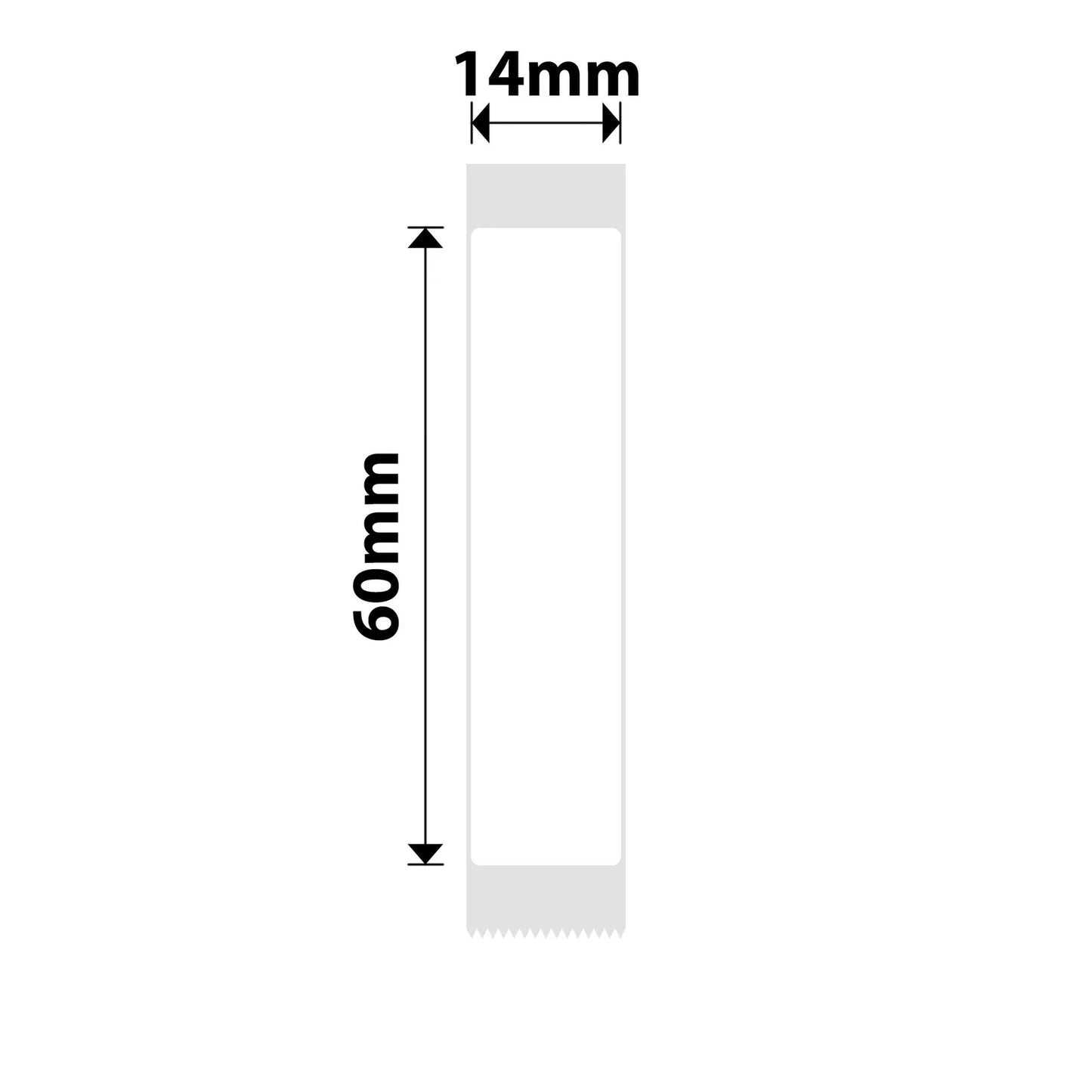 NIIMBOT • 1.4cm x 6cm • 110 labels • D11 / D101 / D110