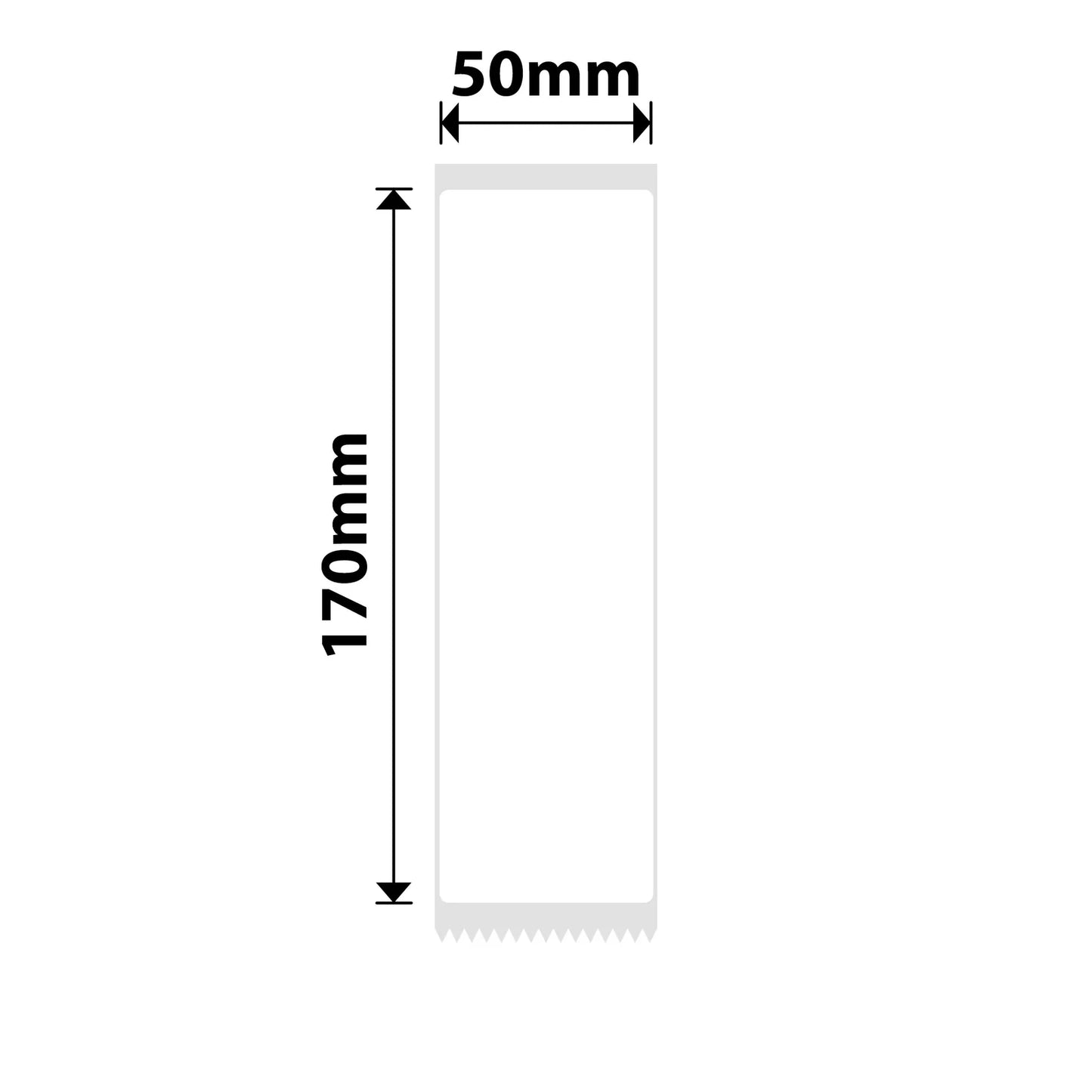 NIIMBOT • 5cm x 17cm • 45 labels • B1 / B21 / B3S