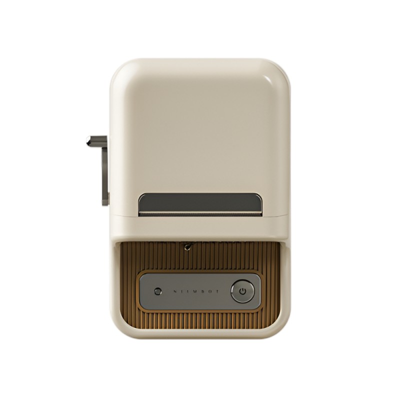NIIMBOT B21 • Cream + Free roll of labels