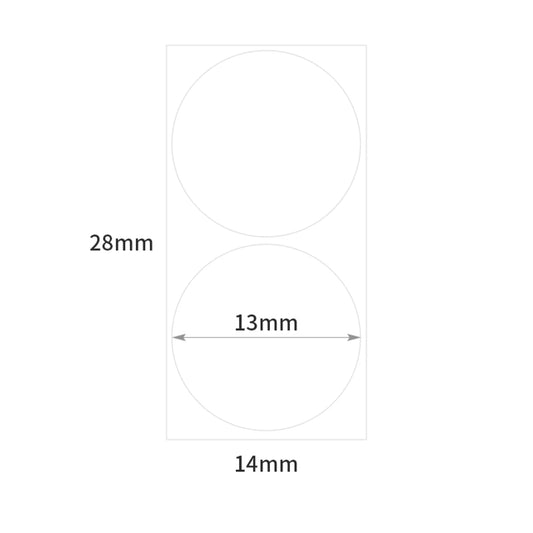 NIIMBOT • 1.3cm x 1.3cm • 220 labels • D11 / D101 / D110