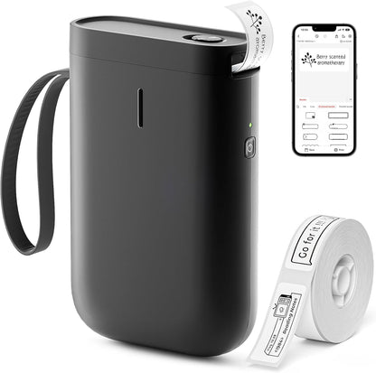 NIIMBOT D11 • Black + Free roll of labels
