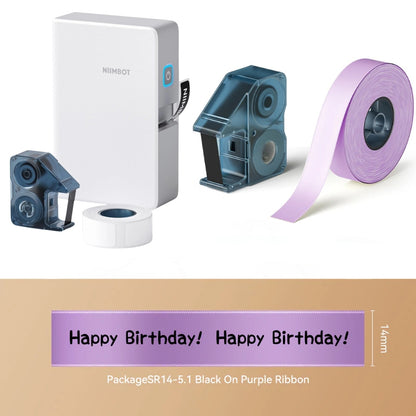 NIIMBOT NB624 • Free roll of labels + Roll of ribbon