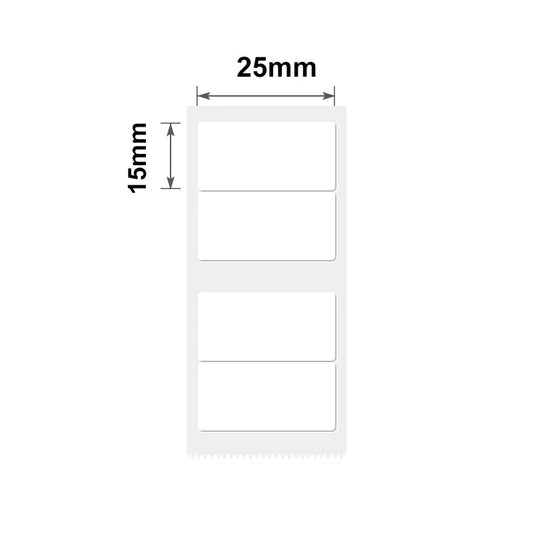 NIIMBOT • 2.5cm x 1.5cm • 460 labels • B1 / B21 / B3S