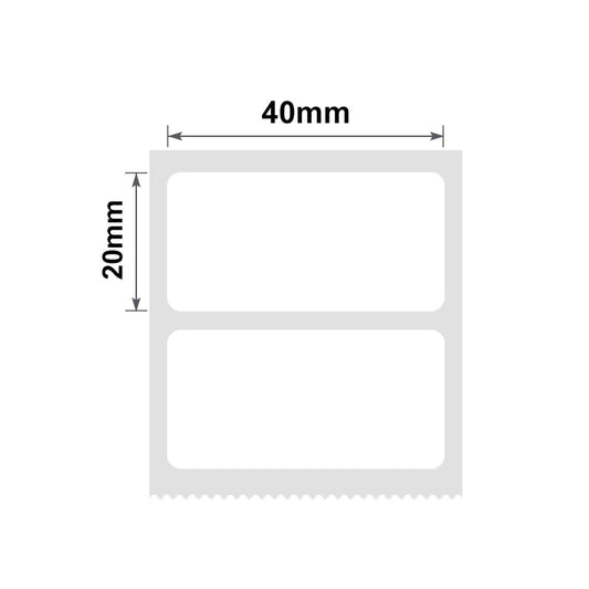 NIIMBOT • 4cm x 2cm • 320 labels • B1 / B21 / B3S