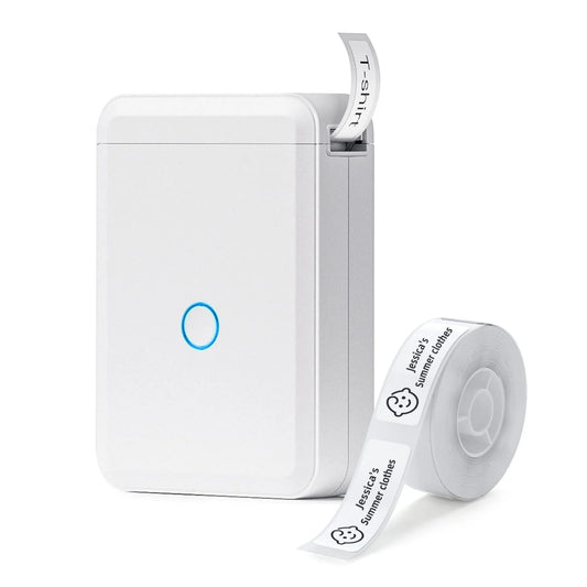 NIIMBOT D110 • White + Free roll of labels