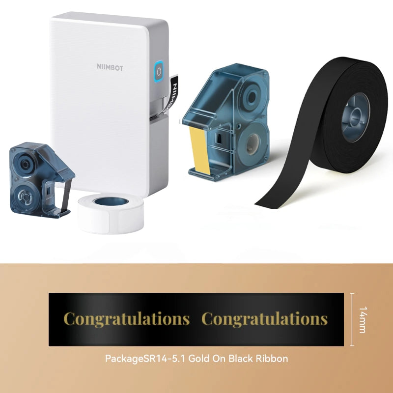 NIIMBOT NB624 • Free roll of labels + Roll of ribbon