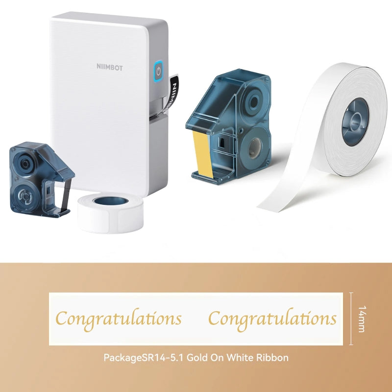 NIIMBOT NB624 • Free roll of labels + Roll of ribbon