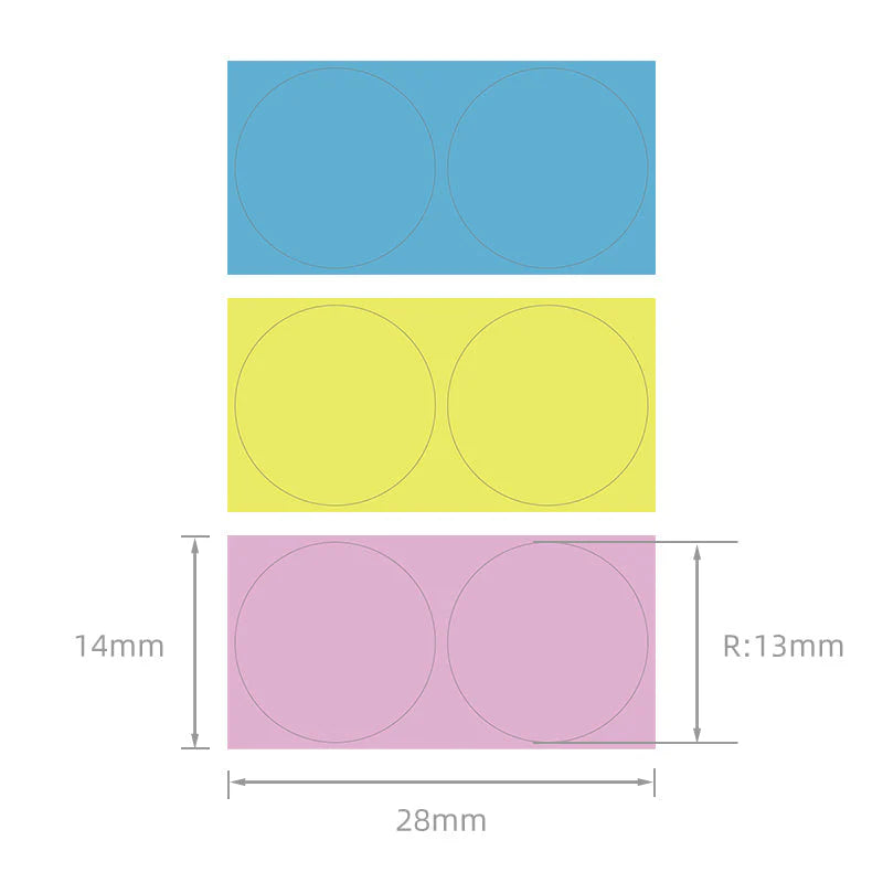 NIIMBOT • 1.3cm x 1.3cm • 220 labels • D11 / D101 / D110