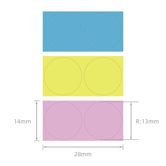 NIIMBOT • 1.3cm x 1.3cm • 220 labels • D11 / D101 / D110