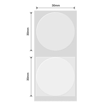 NIIMBOT • 3cm x 3cm • Transparent • 210 labels • B1 / B21 / B3S