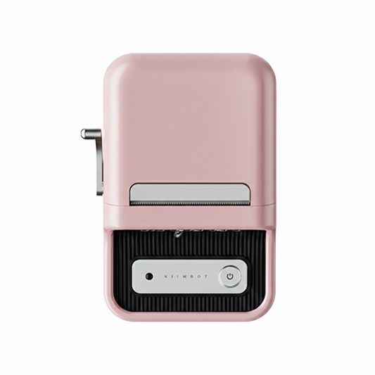 NIIMBOT B21 • Pink + Free roll of labels