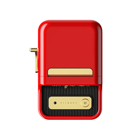 NIIMBOT B21 • Red + Free roll of labels